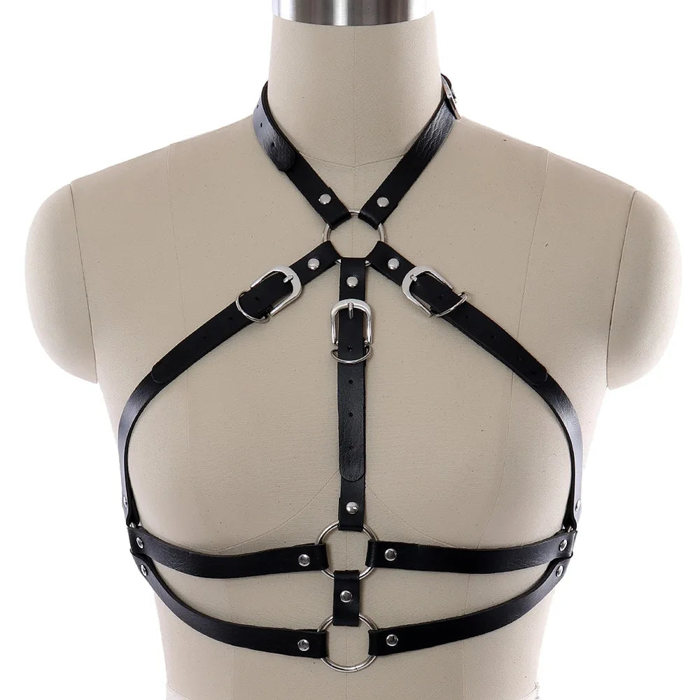 Punk Leather Harness