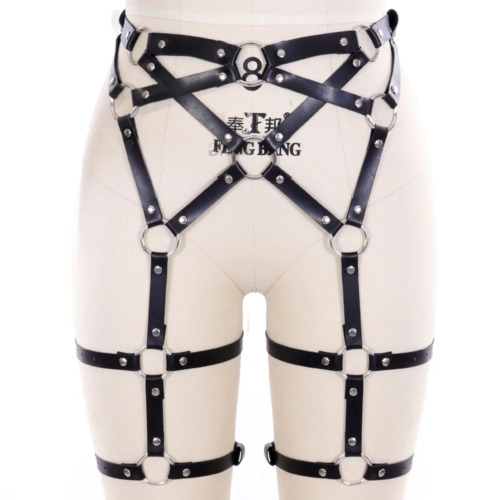 Punk Leather Harness