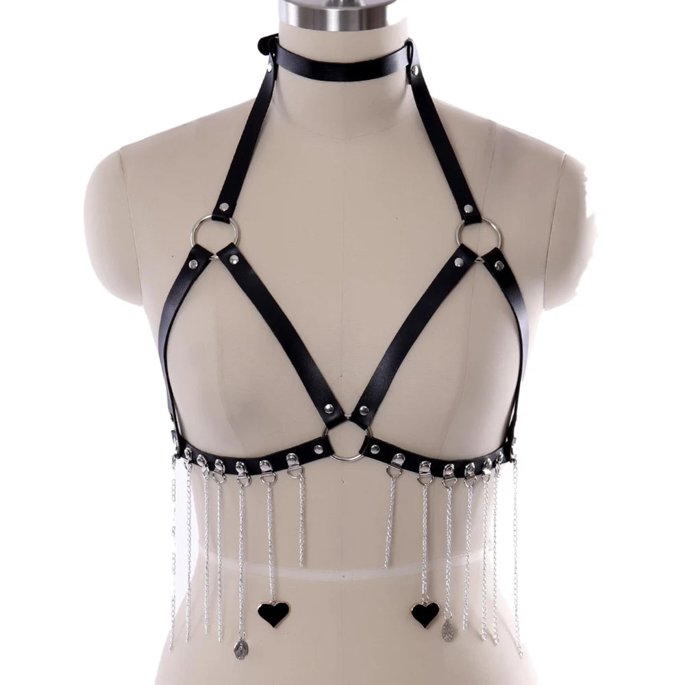 Punk Leather Harness