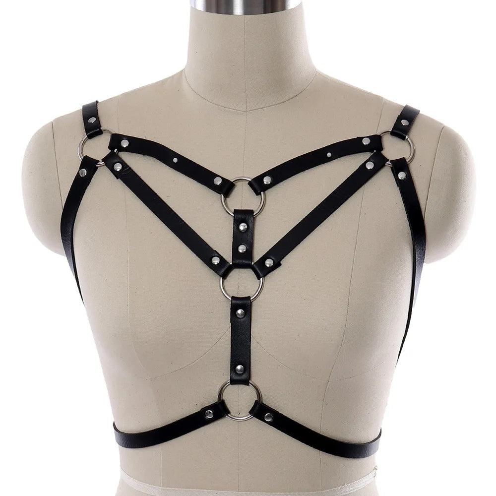 Punk Leather Harness