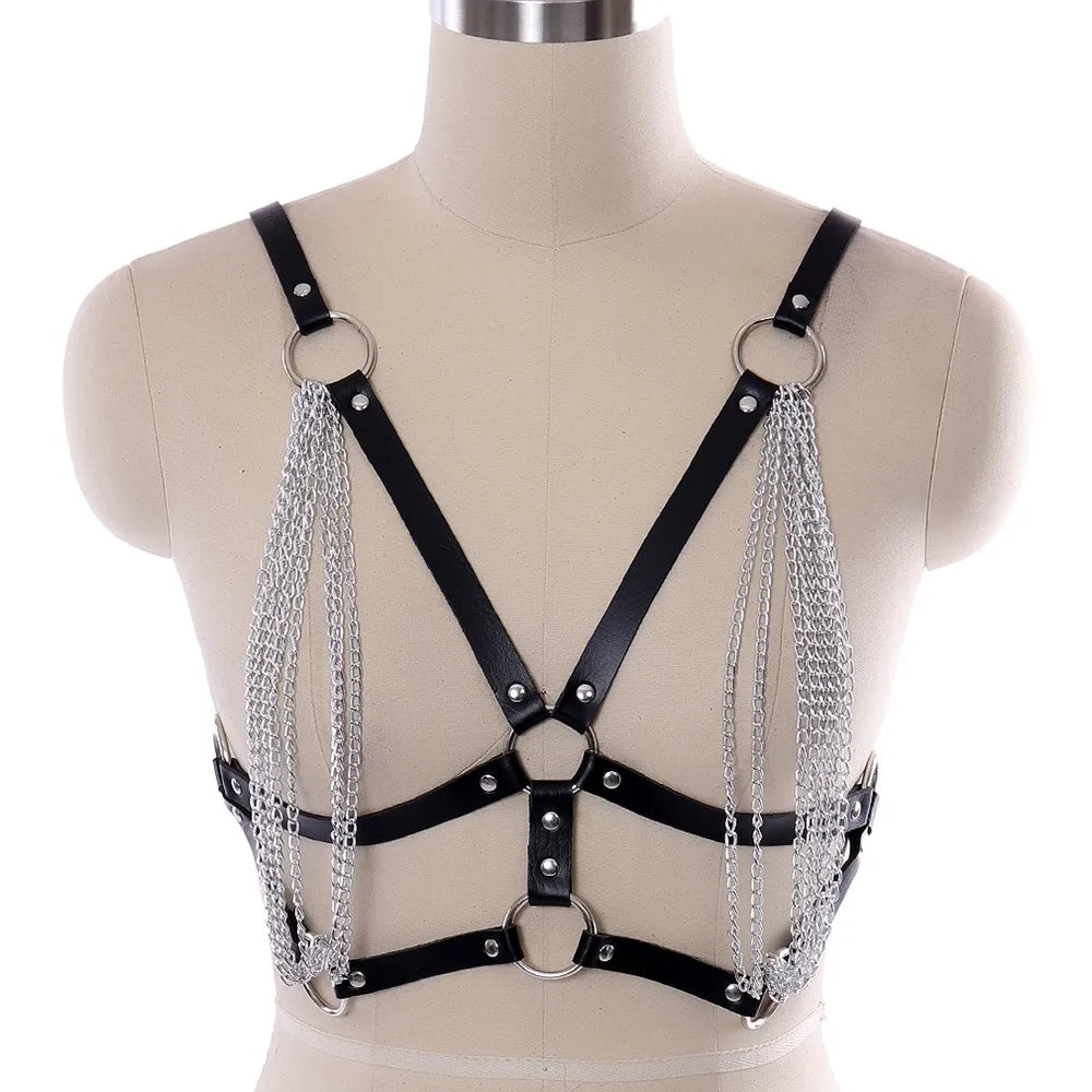 Punk Leather Harness