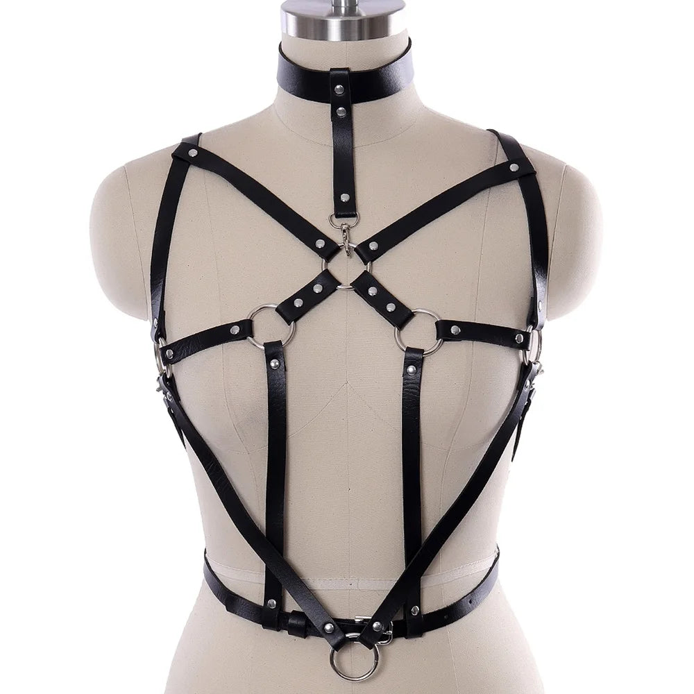 Punk Leather Harness