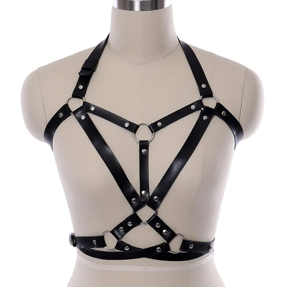 Punk Leather Harness