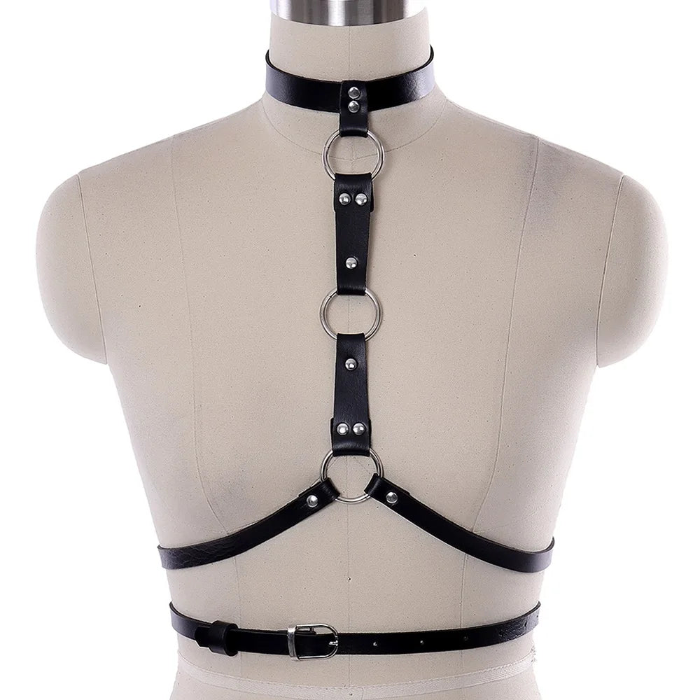 Punk Leather Harness