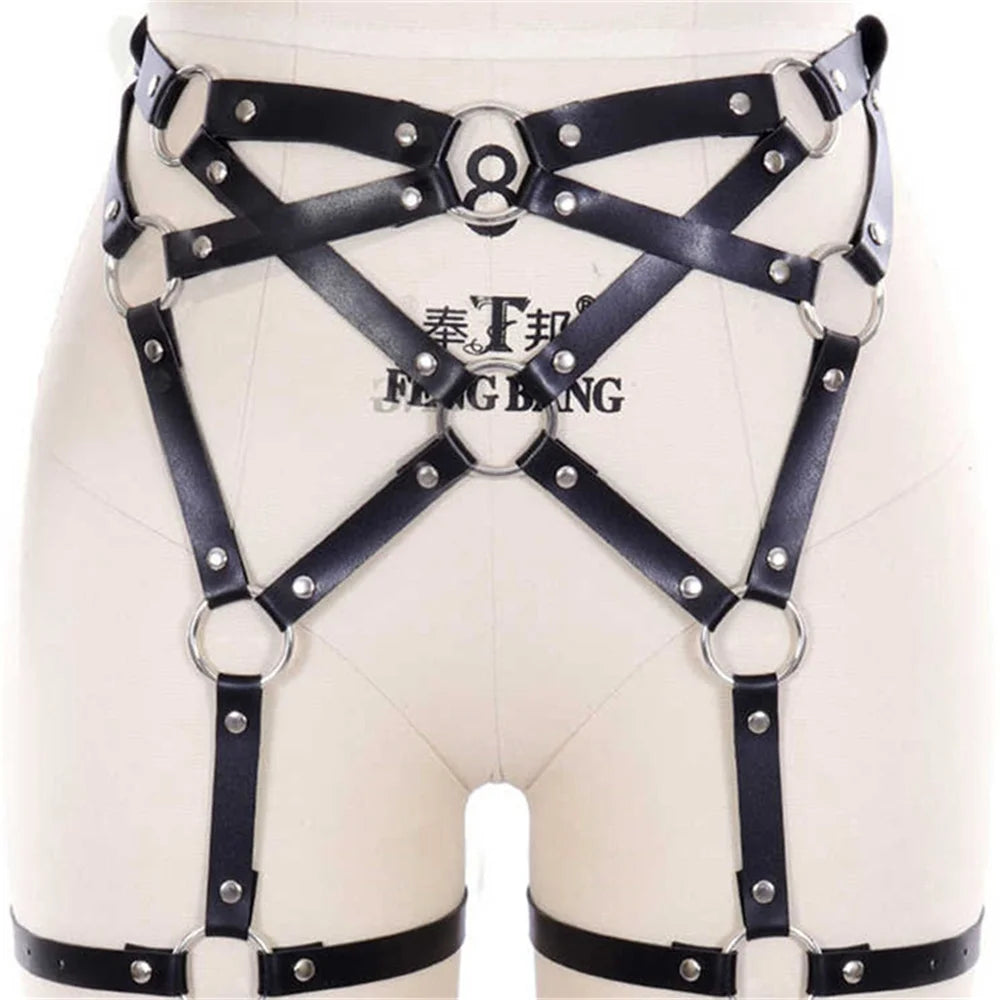 Punk Leather Harness